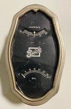 Buick 1922 1923 1924 1925 1926 1927 1928 1929 Amp Oil Gauge Vintage Buick 1922 1923 1924 1925 1926 1927 1928 1929 Amp Oil Gauge Vintage