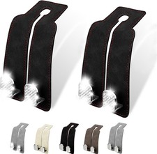 2 Pack of Bling Car Hooks for Headrest, Car Purse Hook,Universal Car Black-Bling