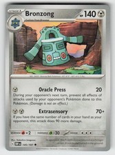 Bronzong 145/197 Uncommon Obsidian Flames Near Mint