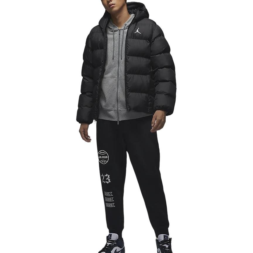 Jordan Brooklyn Hooded Fashion Zip Cotton Jacket | eBay