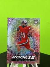 2024 Leaf Electrum - Rookies Dylan Laube #348 Tie-Dye Silver Board /25 (RC)