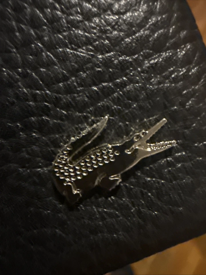 Lacoste маленький молнии монета сумочки бумажник w брелок 4,5 «X 3» - Изображение 3 из 4