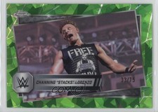 2025 Topps Chrome WWE Sapphire Edition Green 33/75 Channing Stacks Lorenzo 1d0h