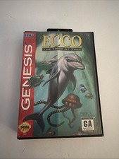 Ecco: The Tides of Time (Sega Genesis) w/ Case + Manual