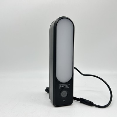 DIGITUS Smarte Full HD-Außenkamera - LED-Flutlicht - 8 Infrafrot LEDs - WLAN + S