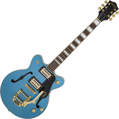 Gretsch G2655TG Streamliner Center Block Jr. Double-Cut with Bigsby Riviera Blue