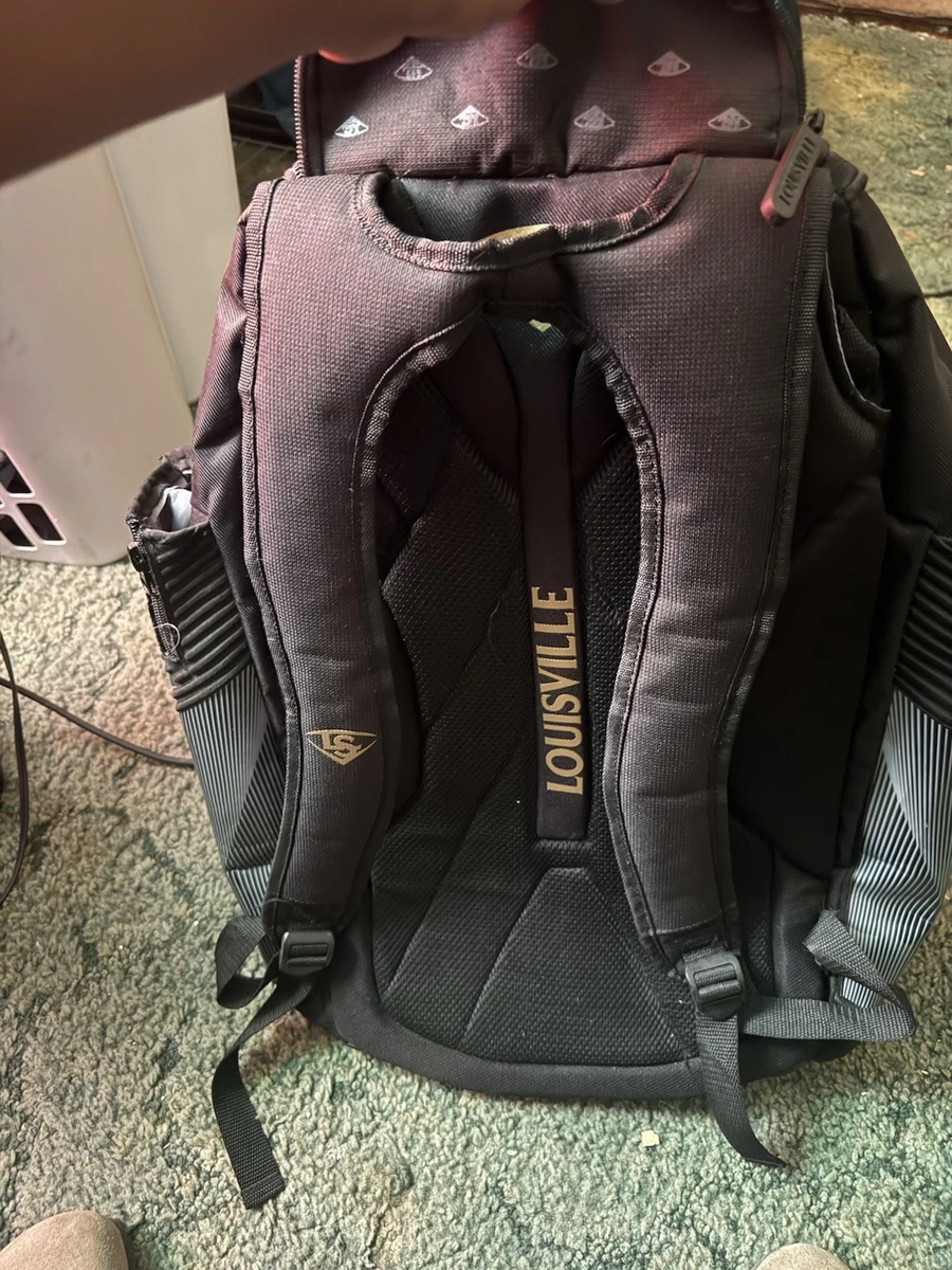 Sac à Dos Louisville Slugger Noir Et Gris – Baseball Softball, équipement Batte