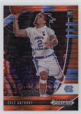 2020-21 Panini Prizm Draft Picks Orange Pulsar Prizm 7/49 Cole Anthony #49 1l2