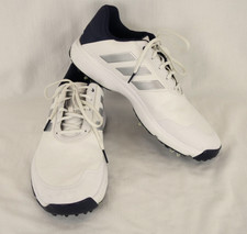 EUC Adidas Adipower Bounce Golf Shoes ART F33575 Size 10, White Navy