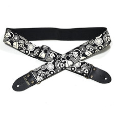 LIVE LINE Handmade Guitar Strap "SCULLS" Japan