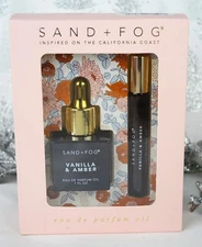Sand + Fog NIBOX EAU DE PARFUM OIL SET VANILLA & AMBER