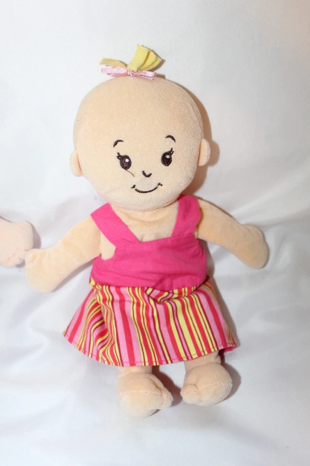 Lot of 2 Manhattan Toy 15" Baby Stella & 12" Wee Dolls w/ Pacifiers Clothes - Image 4 of 4