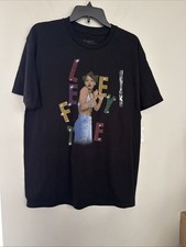 Cross Colours Men's Size L Left Eye TLC Graphic T-Shirt Black NWT