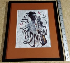 James Jean DC Comics Poster Portfolio original comic book cover art 16x20" frame