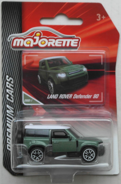 Majorette Premium Cars Land Rover Defender 90 L663 PastellgrüN/Weiß Neu/Ovp Auto-image