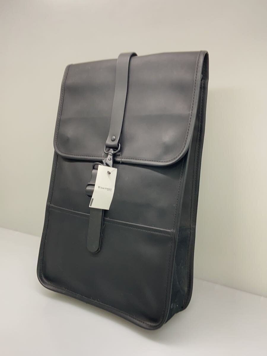 Rains Backpack Polyester Blk Solid KKV29 - image 2