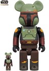 BE@RBRICK STAR WARS BOBA FETT MEDICOM TOY EXHIBITION '22 100% 400%