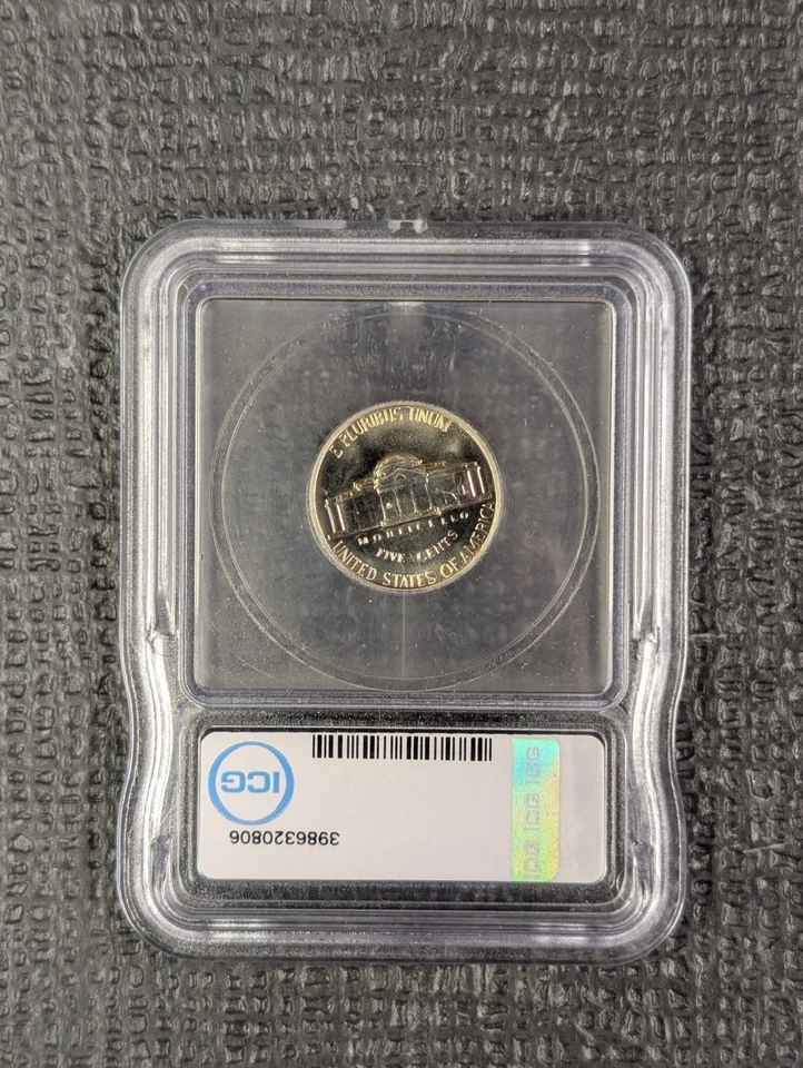 1966 MS 69 SMS Jefferson Nickel 5c ICG - New A. Hutto Signed White Label TOP POP - Image 2 of 4