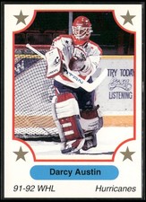 1991-92 7th Inning Sketch WHL #336 Darcy Austin