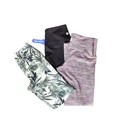 #ad #ad LEGGING BUNDLE Hi Waist Small Evolution And Creation Tuff Athletics Heath Yoga $15.00