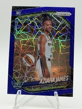 2025 Panini Prizm WNBA Aziaha James Blue Velocity  Image Variation RC #141 Wings