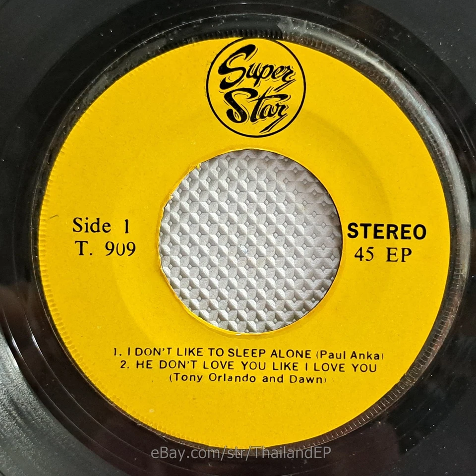 PAUL ANKA /TONY ORLANDO ANE DAWN /B.J. THOMAS /AMERICA THAILAND EP 45 THAI - Image 4 of 4