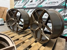 19" RS7 C ALUWERKS XT2 BRONZE ALLOY WHEELS X4 : AUDI A4 A5 A6 A7
