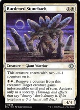 Burdened Stoneback 8 Lorwyn Eclipsed Magic the Gathering