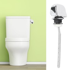 Side Mount Toilet Tank Flush Lever Handle Rustproof ABS Compatible with TOTO