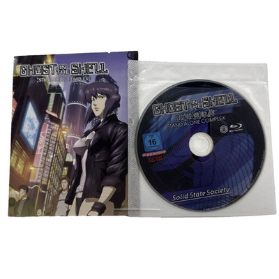Bluray Ghost in the Shell Stand Alone Complex Solid State Society - ab 16 Jahren