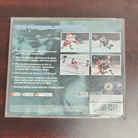 Sega Sports NHL 2k - Sega Dreamcast (NTSC-U/C, 2000, Hockey, Manual)