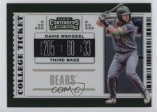 2019 Panini Elite Extra Edition College Ticket Holo Davis Wendzel #CT-DW 0o2b