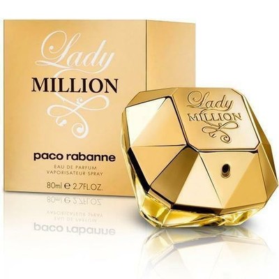 PACO RABANNE LADY MILLION 80ML EAU DE PARFUM SPRAY NAGELNEU & VERSIEGELT