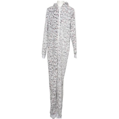 C&A, Freizeit Overall, Größe: 158, Weiß/Mehrfarbig, Polyester, Fleece #Tul