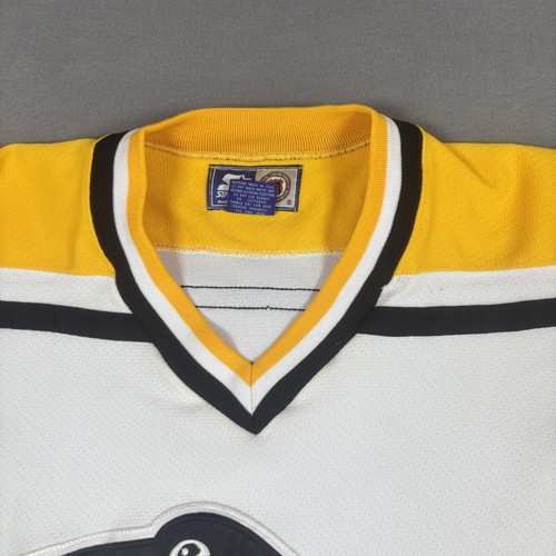 Maglia Pittsburgh Penguins vintage uomo grande NHL hockey starter anni 90 - Foto 4 di 13