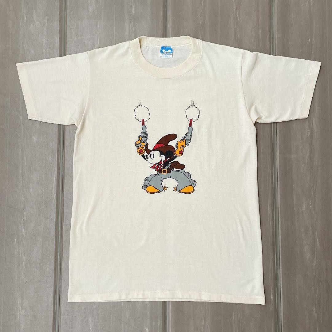 vintage DISNEY MICKEY 2丁拳銃 fits XL vintage DISNEY MICKEY 2丁