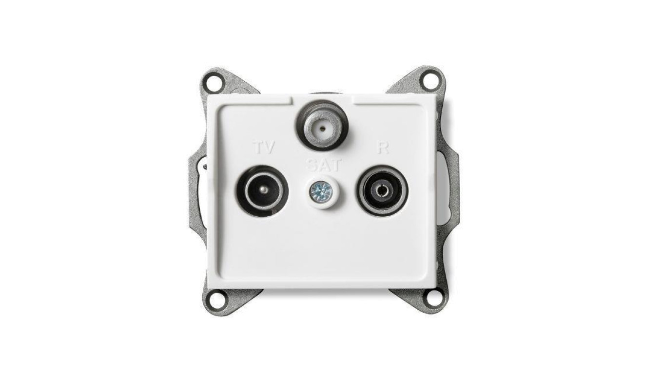 Kanlux Mowion LOGI 02-1350-002 бялы Гняздо RTV-SAT куньцове 7590₽