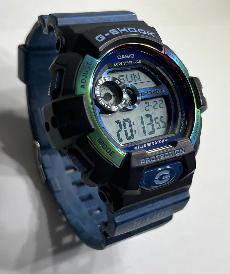 Casio G-shock GLS-8900AR Blue G-Lide Men’s Watch Solar Module:3422 | Tested - Bild 2 von 4