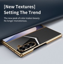 Shock-Proof Non-Slip Color-Block Foldable Phone Case for Samsung Galaxy Z Fold 6