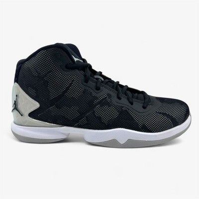 Jordan Super.Fly 4 Black Wolf Grey Infrared 23 Mens Athletic Sneaker