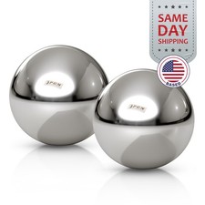  2 1" Inch Chrome Steel Bearing Balls G25 Precision - AISI 52100 