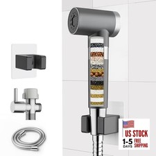 Handheld Toilet Bidet Sprayer with Filter, Adjustable Water Pressure Filtered