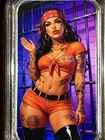 Bullion Baddies Framed Frida 1 Oz 999 Silver Limited Edition Of 225