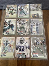 1993 Pro Set Power Gold Cowboys Lot In Binder Pages