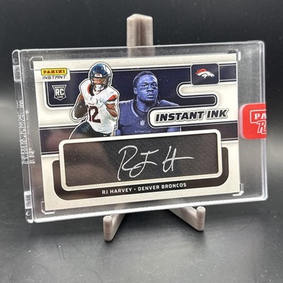 2025 Panini Instant Rj Harvey Instant Ink Autograph 18/25 Factory Sealed Auto RC