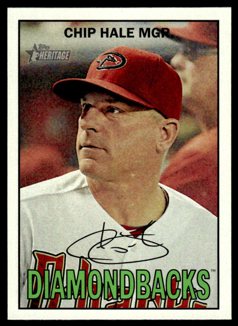 Chip Hale MG 2016 Topps Heritage #261 Arizona Diamondbacks 25301 Baseball Card