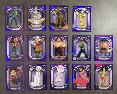 2024 Topps Chrome Disney Card Lot /199