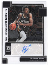 2022-23 Donruss Optic Herbert Jones -HBJ Signature Series Auto Pelicans