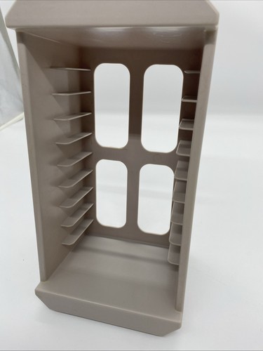Porta cartucce gioco vintage NES Nintendo 10 organizer plastica conservazione raro - Foto 2 di 6