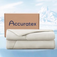 ACCURATEX Cooling Comforter Queen/Full Size, Q-max 0.45 Arc-Chill Cooling Bla...